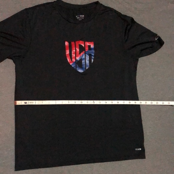 🍀 4/$15! C9 by Champion USA duo dry workout shirt sz medium - Picture 9 of 10